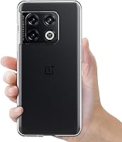 Vista 2 de MaiJin Funda para OnePlus 10 Pro 5G (6.7 pulgadas) TPU suave goma gel parachoques transparente contraportada