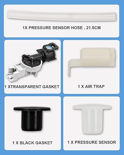 Miniatura 2 de Kit de sensor de presión de lavavajillas mejorado para lavavajillas Electrolux Frigidaire Reemplazo 5304504077 AP5989311 A00055406 A00055401