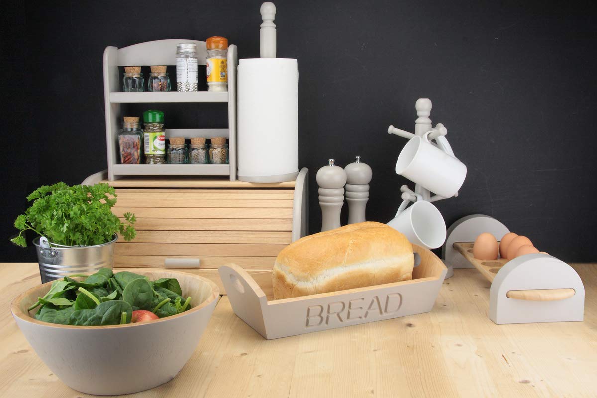 étagère épices Bois 2 Niveaux Étagère à Épices Apollo 6328 - 2