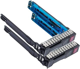SSD Mounting Bracket 2.5" Hard Drive Bracket 651687-001 651699-001 Compatible for HP Proliant ML310 ML350 DL360p DL380P DL160 DL120 SL230S Gen8 G8 Gen9 G9 with Mounting Screw, 2 Pack