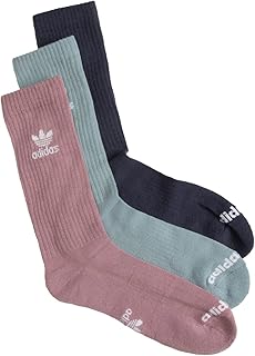 Estilo clásico con el 3 Pack Trefoil Crew Adidas Originals