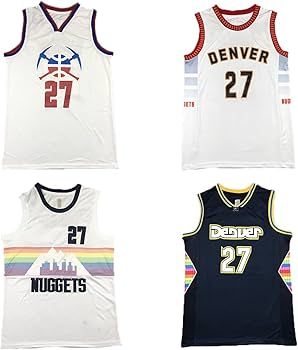 【新品未使用】NBA ナゲッツ ジャージ Billups Jersey M NBA ニコラヨキッチ2023-2024デンバーナゲッツシティエディション