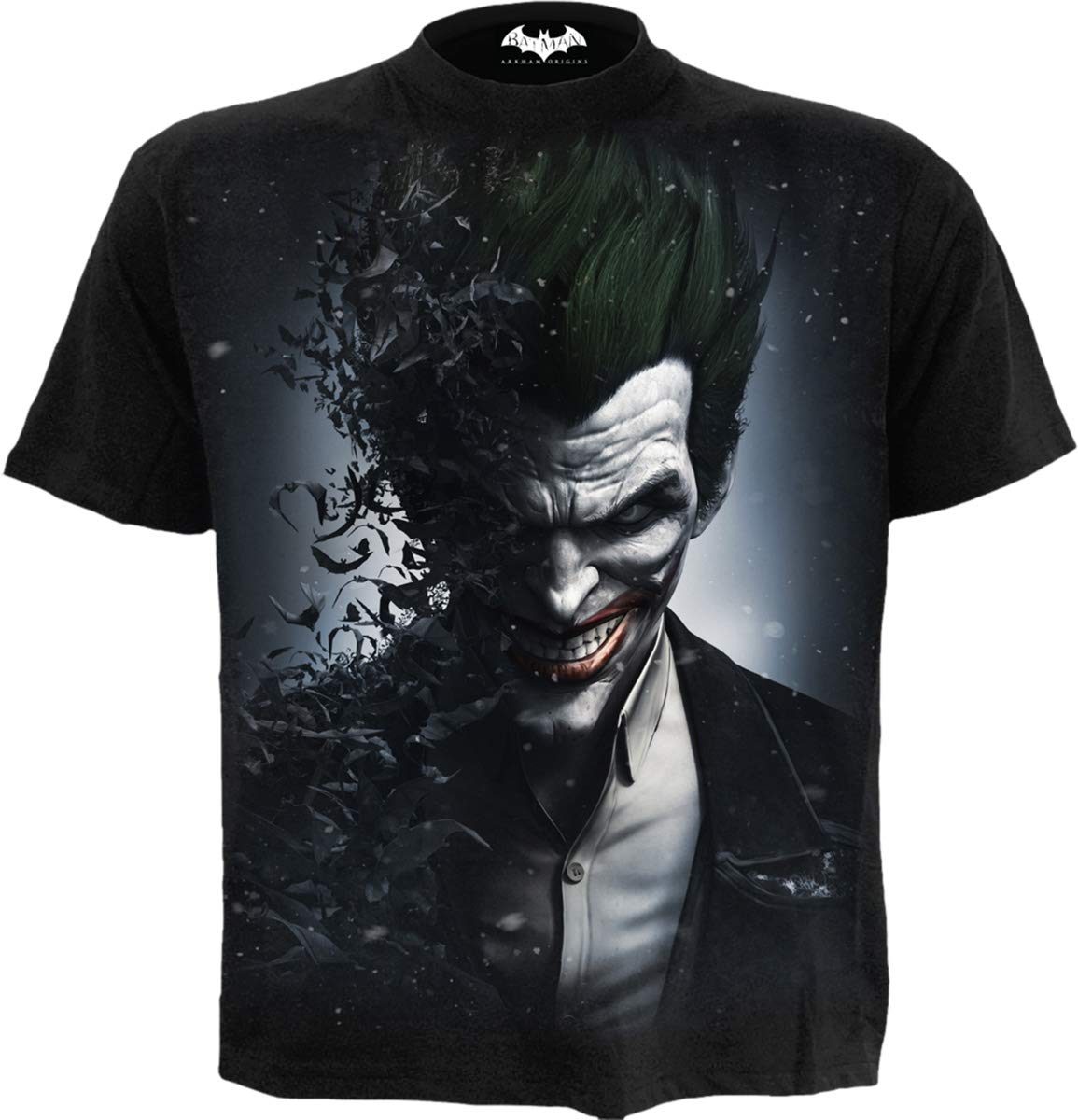 DC Comics - Joker - Arkham Origins - T-Shirt Black - L