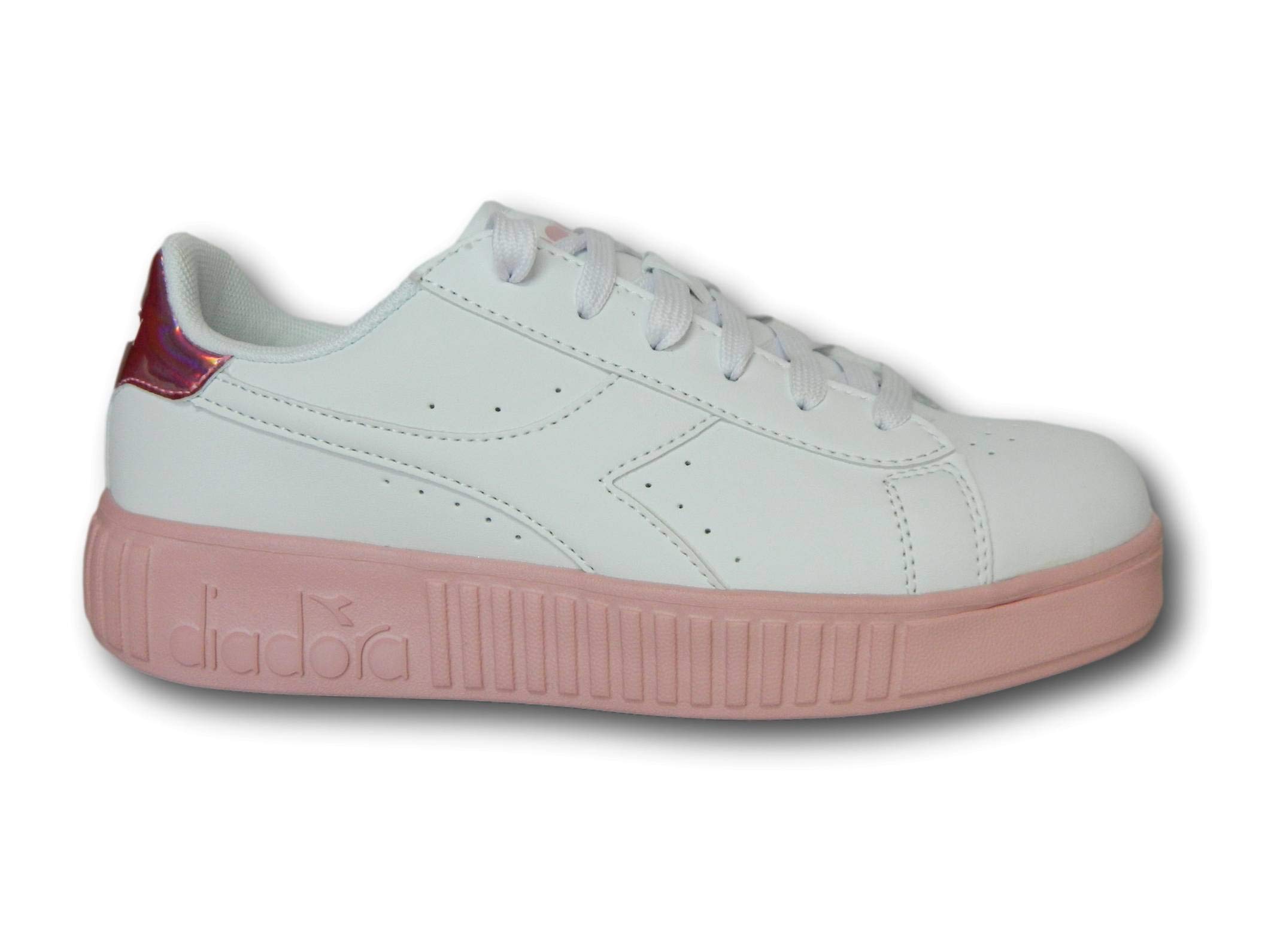 Diadora Game Step Smooth Wn – Sneakers Donna – Bianco, Ecopelle, Taglia 36 EU – Scarpe Ginnastica Casual - 2