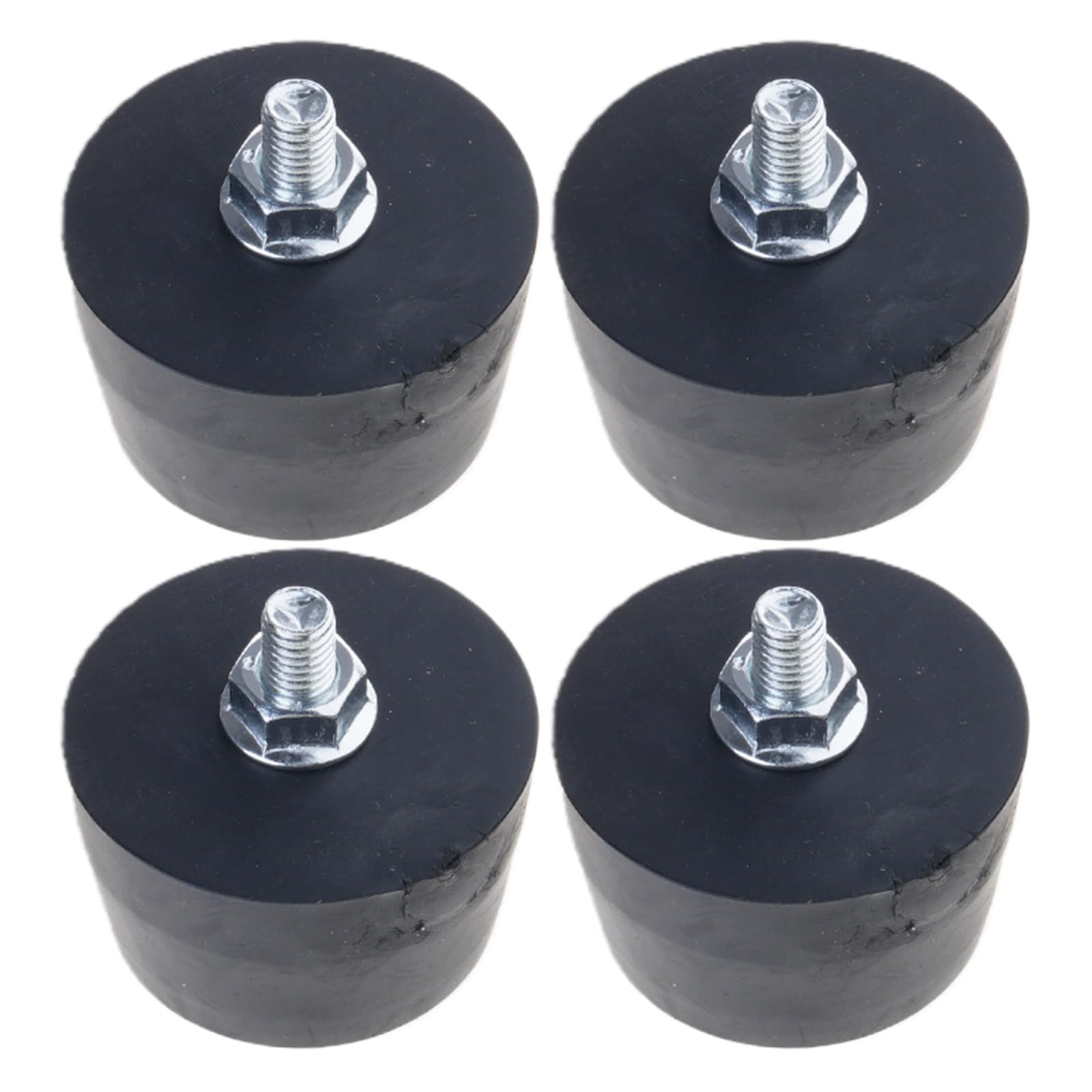 Duty Compressor Shock Absorbing Pads, Base with Screws for Industrial Equipment Damping Control Quiet Air Compressor Pumps Stabilizer Feet with Screws