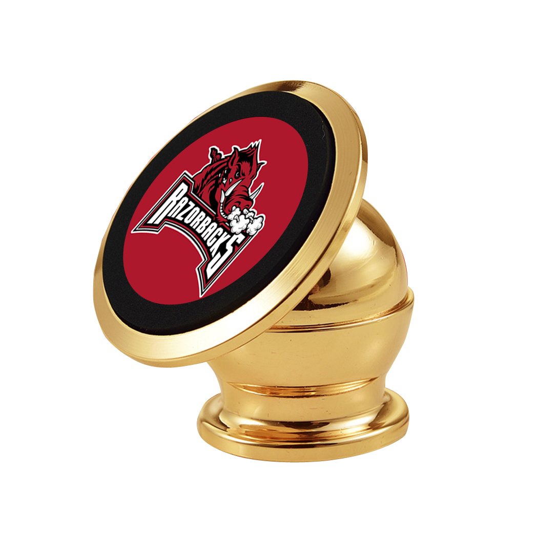 Magnetic Universal 360 Degrees Rotatable Smartphone Holder Cell Phone Mount for Car Home Office 18K Gold Plating Arkansas