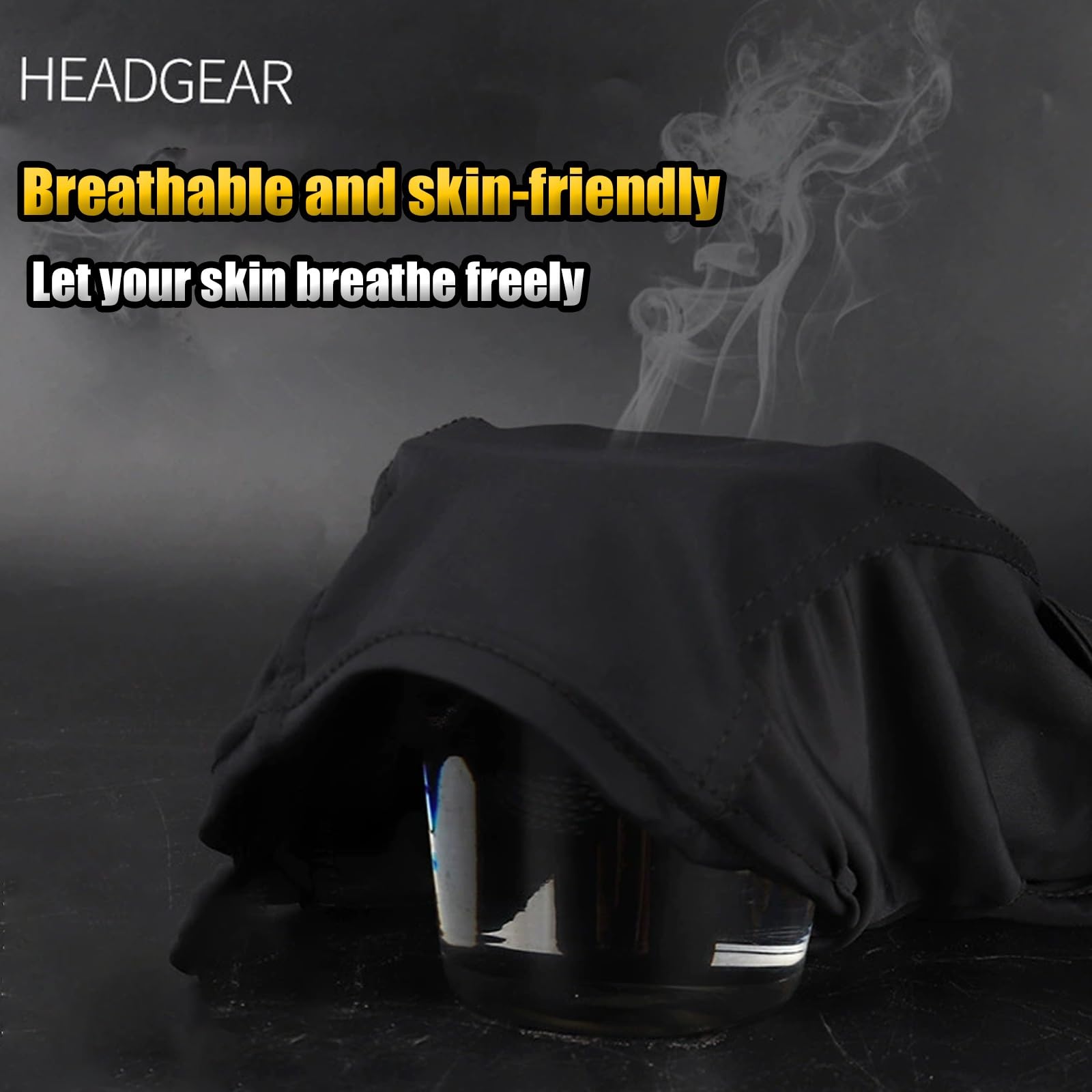 Cagoule en Maille, Accessoires D'airsoft, Masque Tactique Étanche, Protection Intégrale du Visage pour la Chasse Le Cyclisme et Les Activités de Plein Air