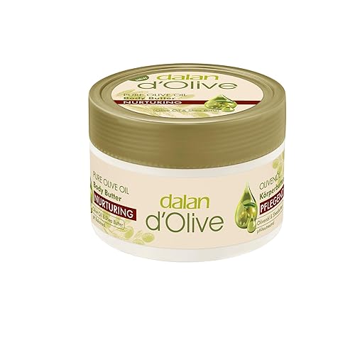Miniatura 1 de Dalan d Crema de mantequilla corporal de aceite de oliva para piel seca 8.5 oz