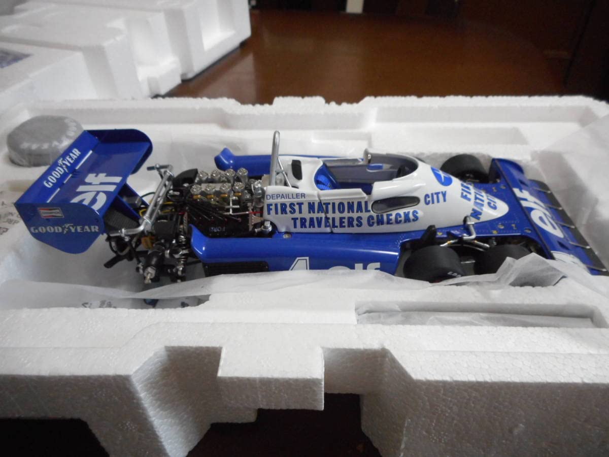 Amazon.co.jp: 1/18 TSM ティレル P34 デバイエ モナコGP #4 1977
