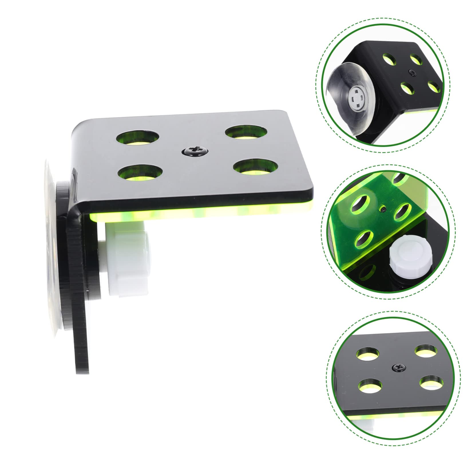 POPETPOP 2st Unterstützung Der Korallenausbreitung Korallen-frag-Rack Keramischer Korallenkleber Frag-festplatten Frag Plug Sandhalter Aquarium Korallenhalter Stecker Acryl Keramikfliesen