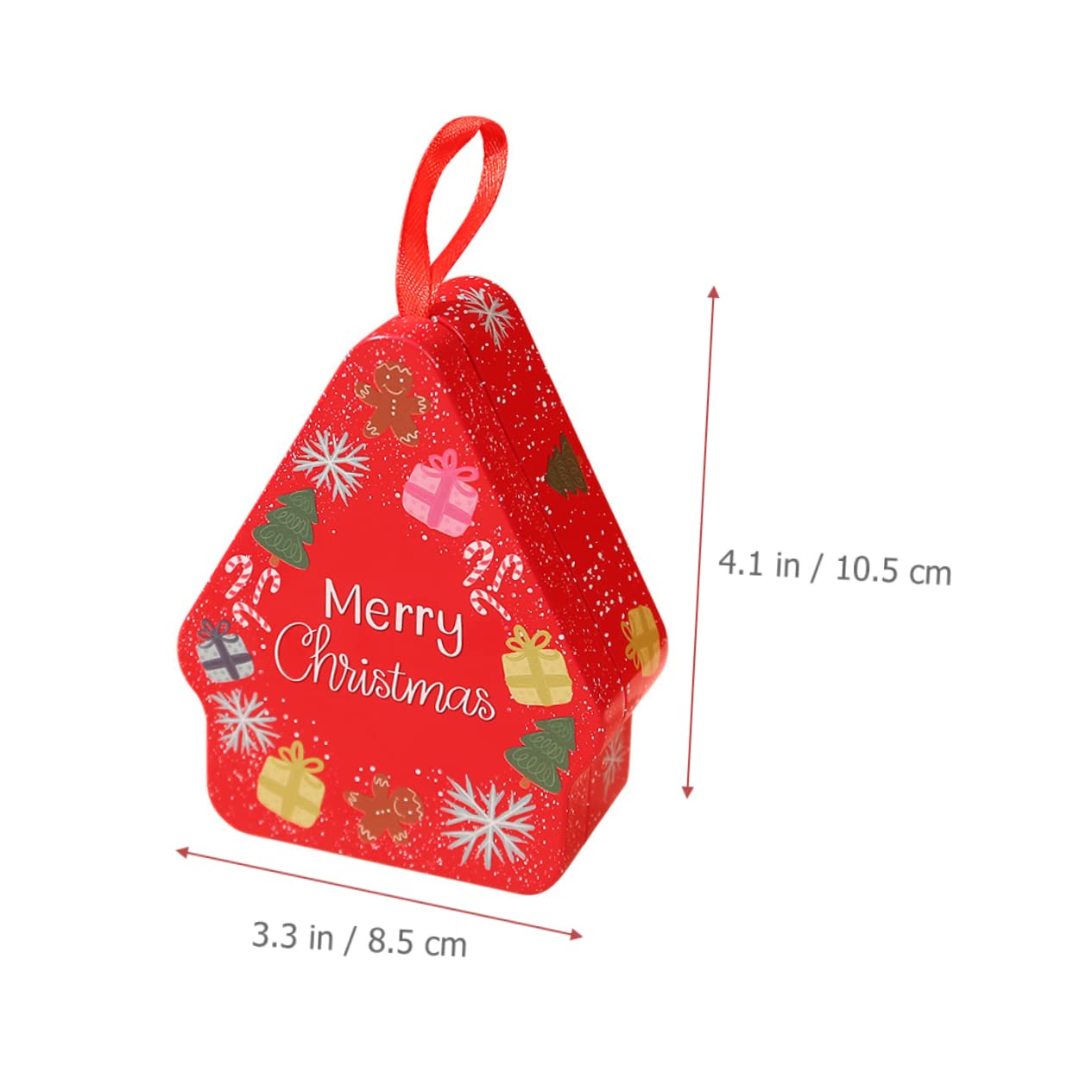 COLLBATH 20pezzi Scatole Natalizie Per Biscotti e Dolci Decorazioni Festive Per Regali Natale e Trattamenti Design e Versatile Per e Piccole