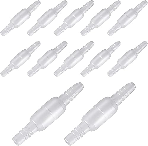 Paquete de 12 conectores giratorios para tubos de oxígeno, evita enredos del tubo