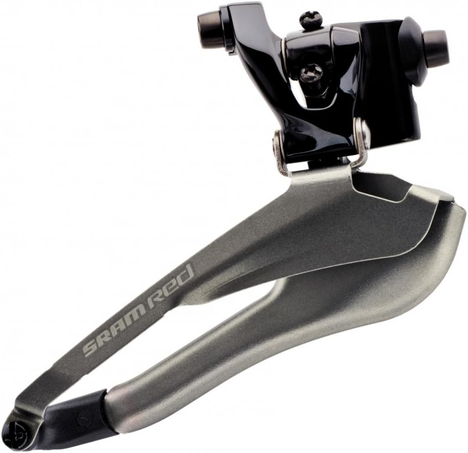 SRAM Red Road Bicycle Front Derailleur (Black Anodized