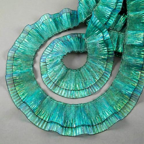 Ganeen 16 Yard Helloween Jellyfish Ribbon, Green, Double Layer by Ganeen - Used condition - US$23.47