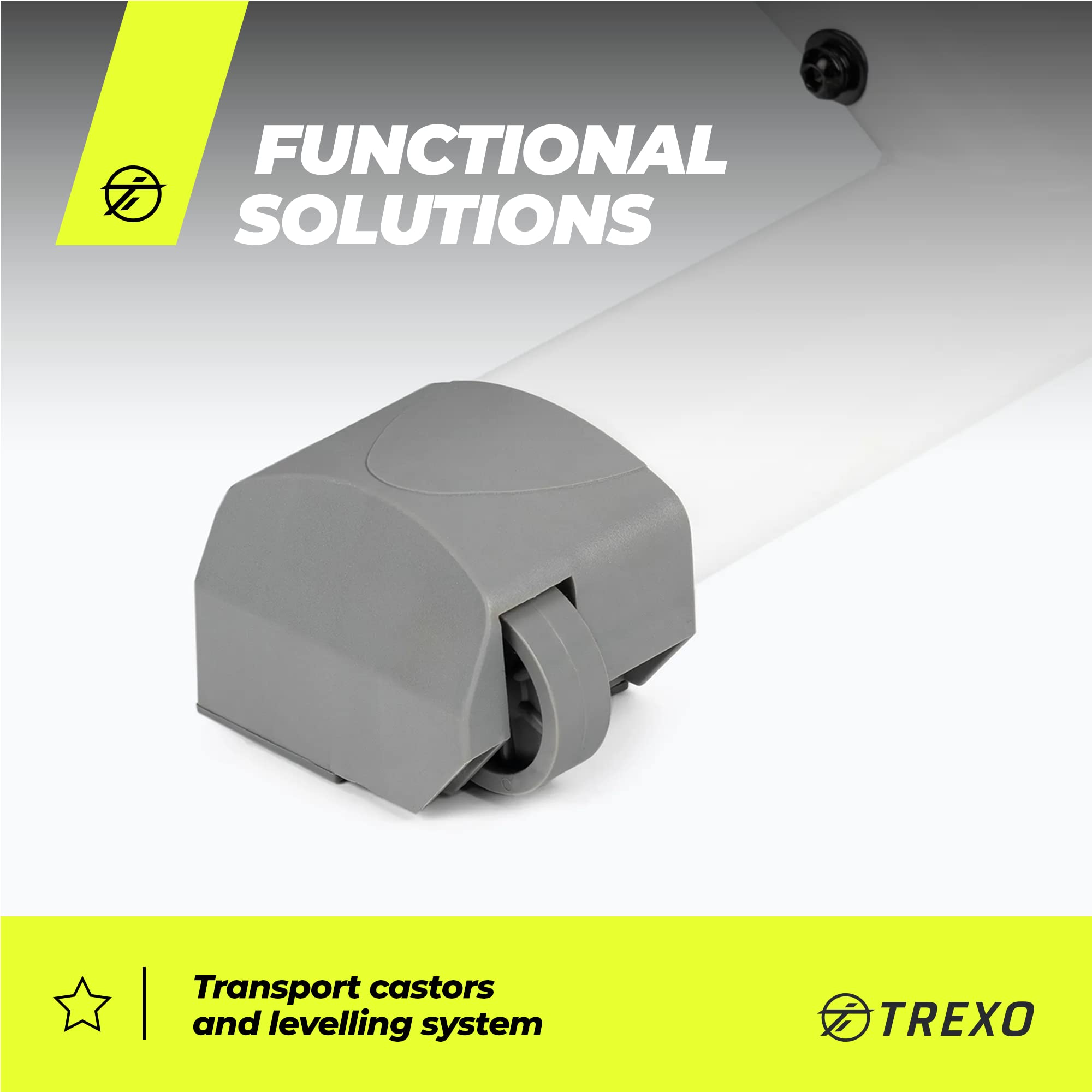 TREXO Wioślarz z magnetycznym systemem oporu 1-16, koło zamachowe 3,5 kg, wskaźnik wagi, stabilna konstrukcja, ergometr, trener wioślarski I RM100