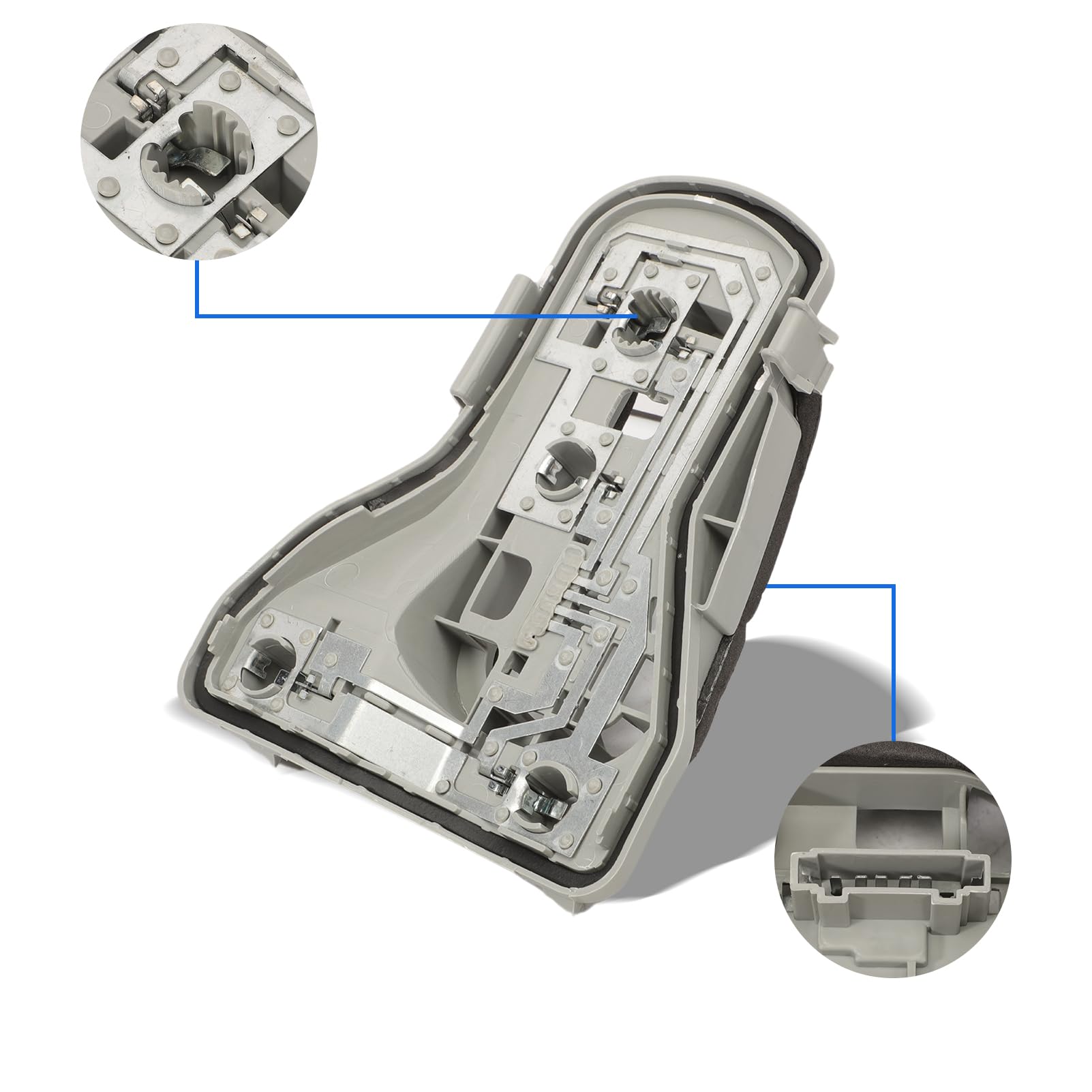 1 paire Portalampada para VW Polo 4(9N3) 2005-2010 Porta Lampada Posteriore Support Lampe pour feu arrière 6Q6945257F 6Q6945258F (Gauche et Droit)