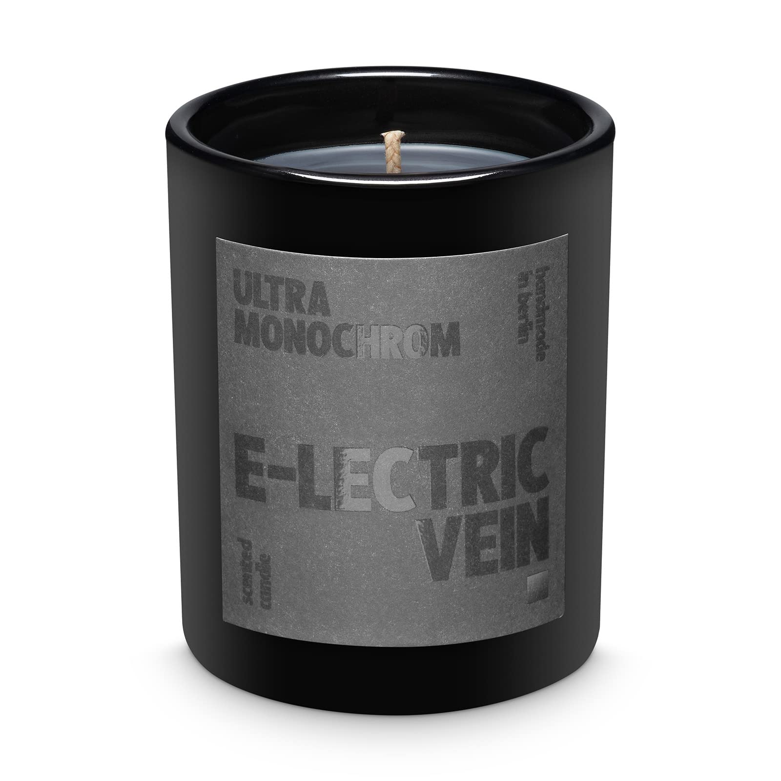 E-LECTRIC VEIN I Duftnote: Feige I Handgemachte Duftkerze mit Rapswachs I 220gr I 60 Std. Brenndauer I in Deutschland gefertigt