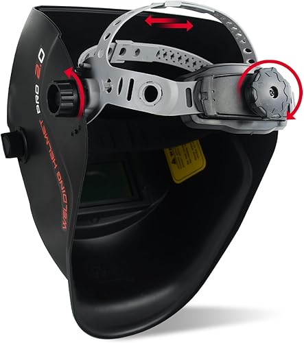 Miniatura 3 de Casco de soldadura, casco de repuesto para casco de soldadura, accesorios para casco de soldadura con banda para el sudor para casco de agujero