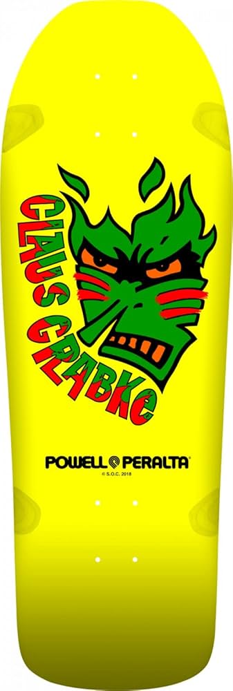 Amazon | Powell Peralta Claus Grabke イエローリイシュースケート