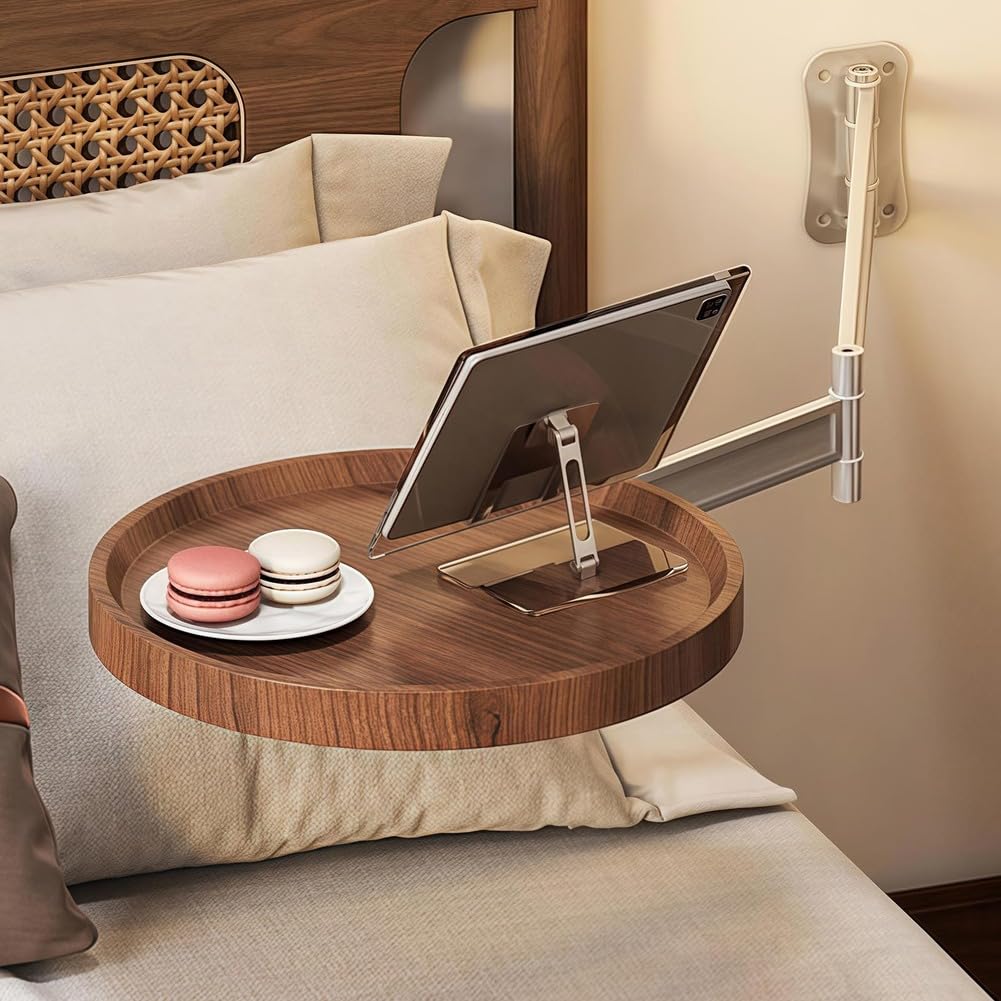 Table basse pliable murale pour créer un coin lecture dans la chambre