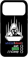 Vista 22 de Hacker Food Coder Sleep Programmer Coding Gift Case for iPhone 16