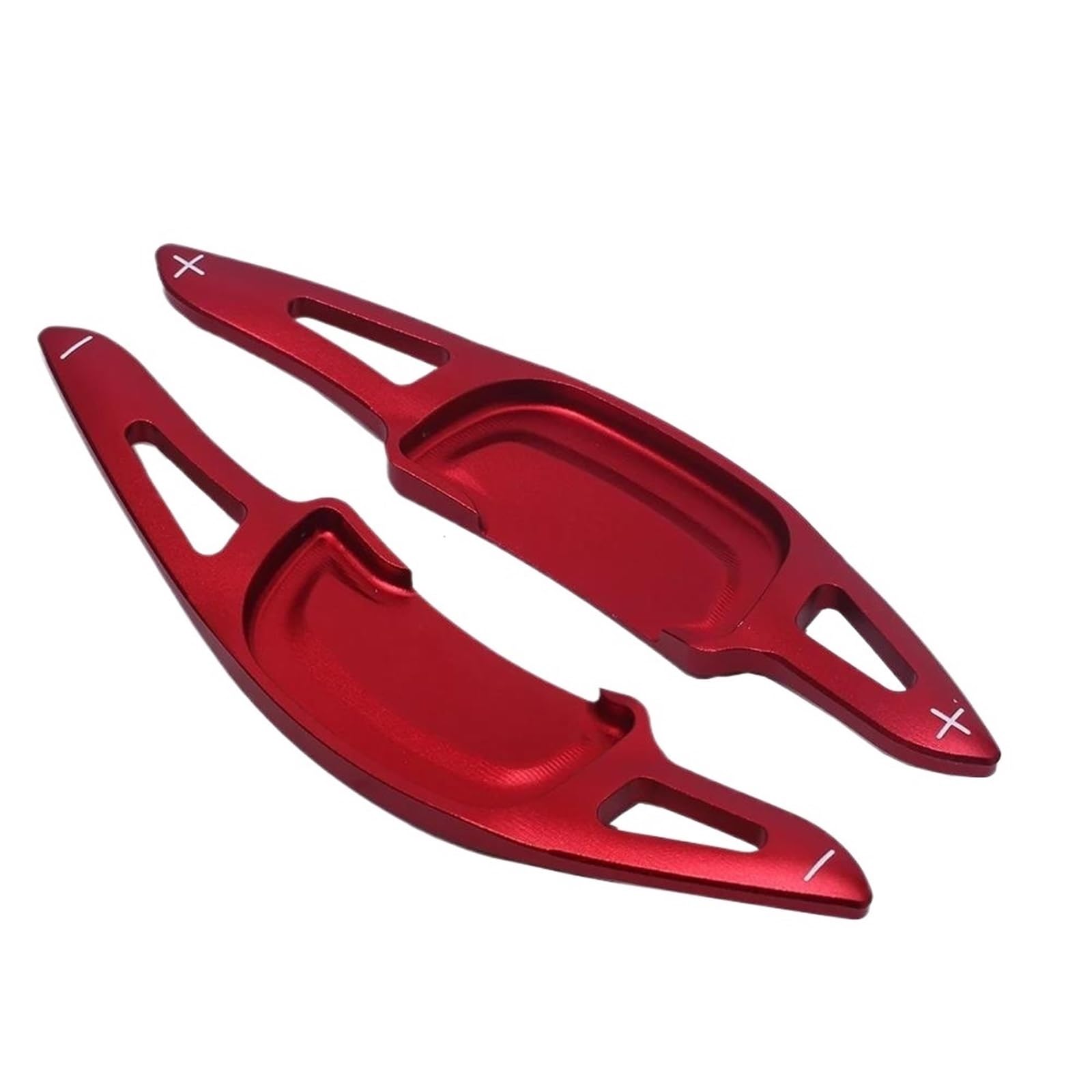 Bvfsxhs Red Car Paddle Shift Accessories Car Steering Wheel Paddles Shift Accessories For Mazda 3 2019 For Cx30 Mx30 2020 2021(Red)