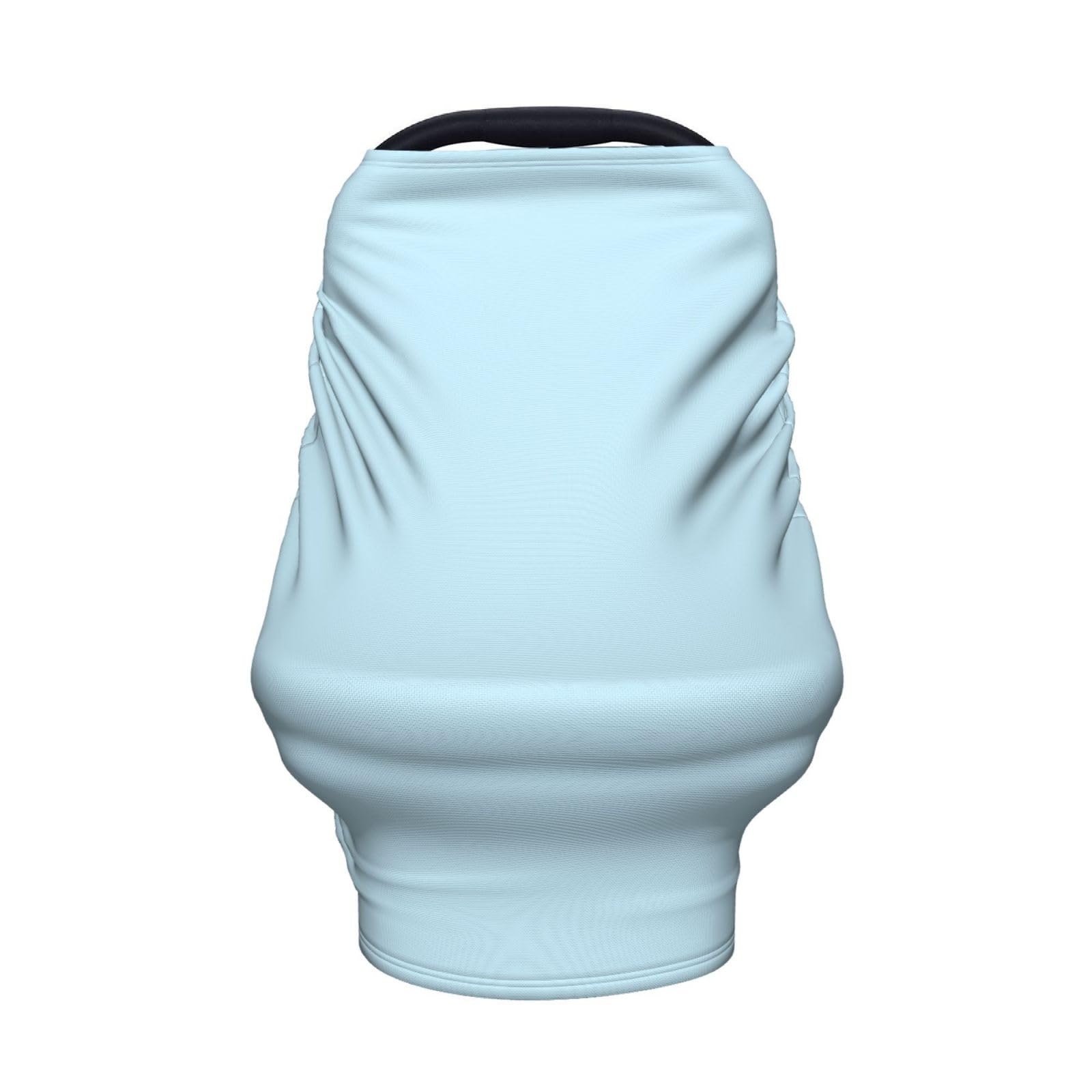 XZDHYZ Solid color small fresh Versatile full-print Stroller Chair Cover/Nursing Cover, specially designed for your baby, Black