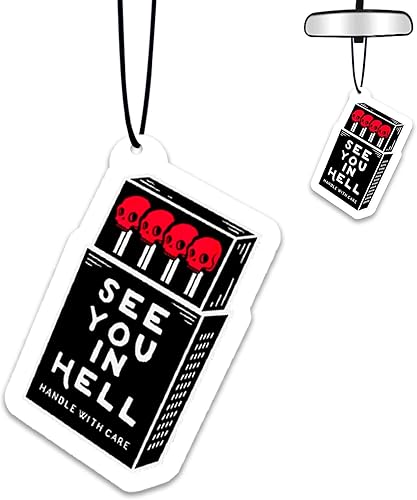 Miniatura 45 de 1 unidad de ambientador de coche, ambientadores de coche divertidos para espejo lindo, ambientador de espejo perfumado, colgante, accesorios de