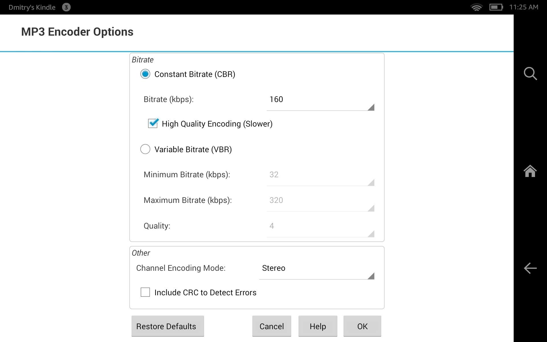 Switch Audio Converter Free app su Amazon Appstore