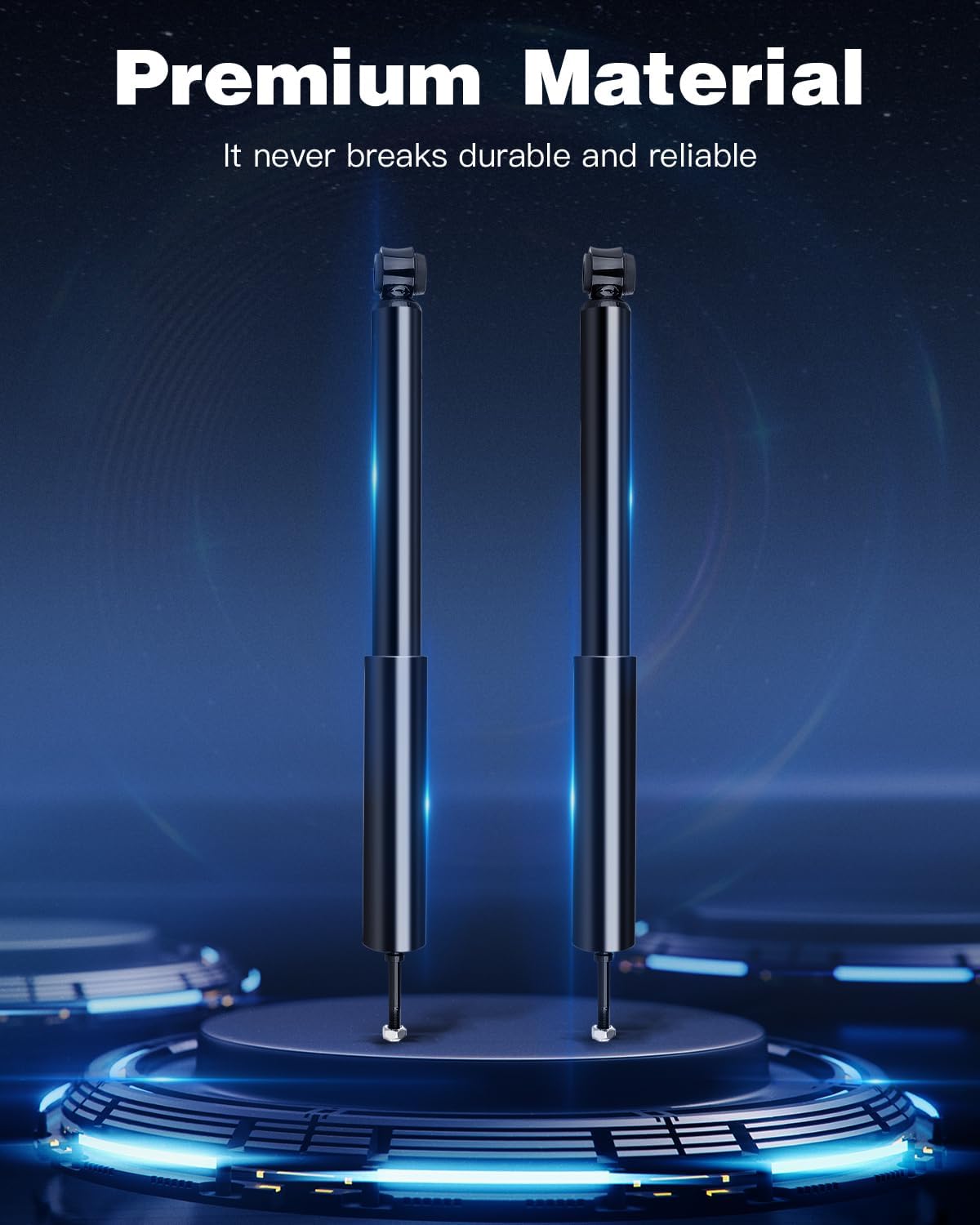 Struts,ECCPP 2x Rear Shocks Absorbers for Ford Fits 1992 1993 1994 1995 96 97 98 99 00 01 02 for Ford Crown Victoria,80-83 for Lincoln Mark VI,83-2002 for Mercury Grand Marquis 343135 Auto Shocks Sets