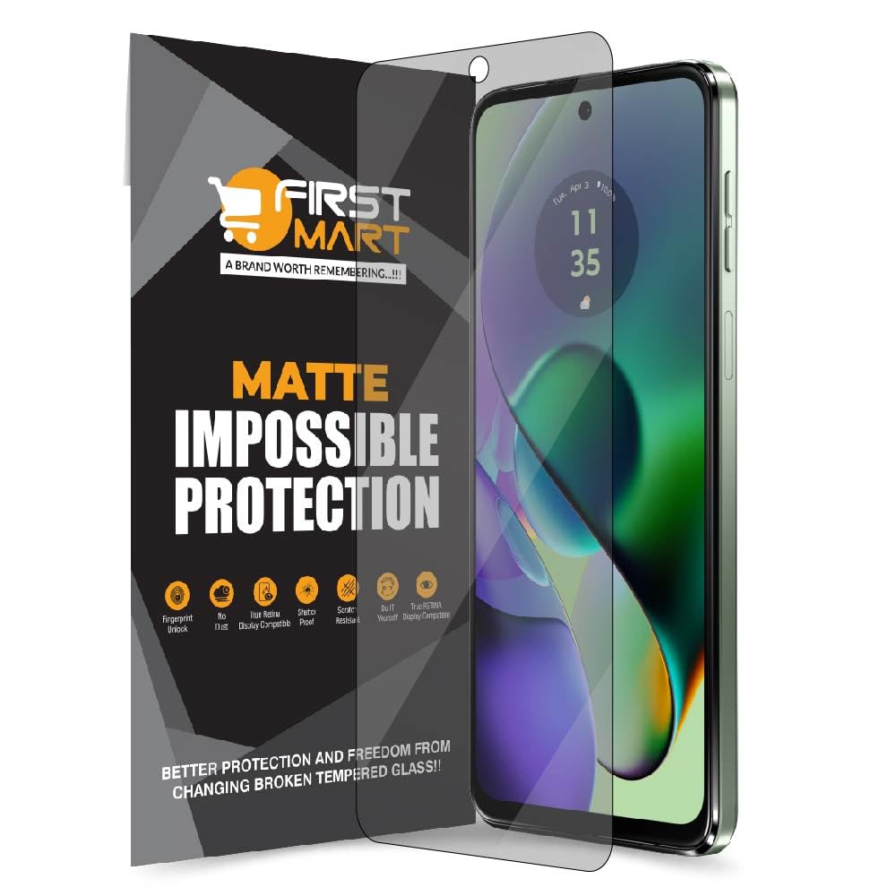 FIRST MART Screen Protector for Motorola G64 5G, Motorola G34 - Impossible Fiber Case Friendly Screen Protection & Installation Kit (Matte) (B0D2KBS9PQ) Amazon Price History, Amazon Price Tracker