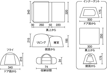 Amazon.co.jp: コールマン Coleman タフスクリーン2ルームハウス 2人用