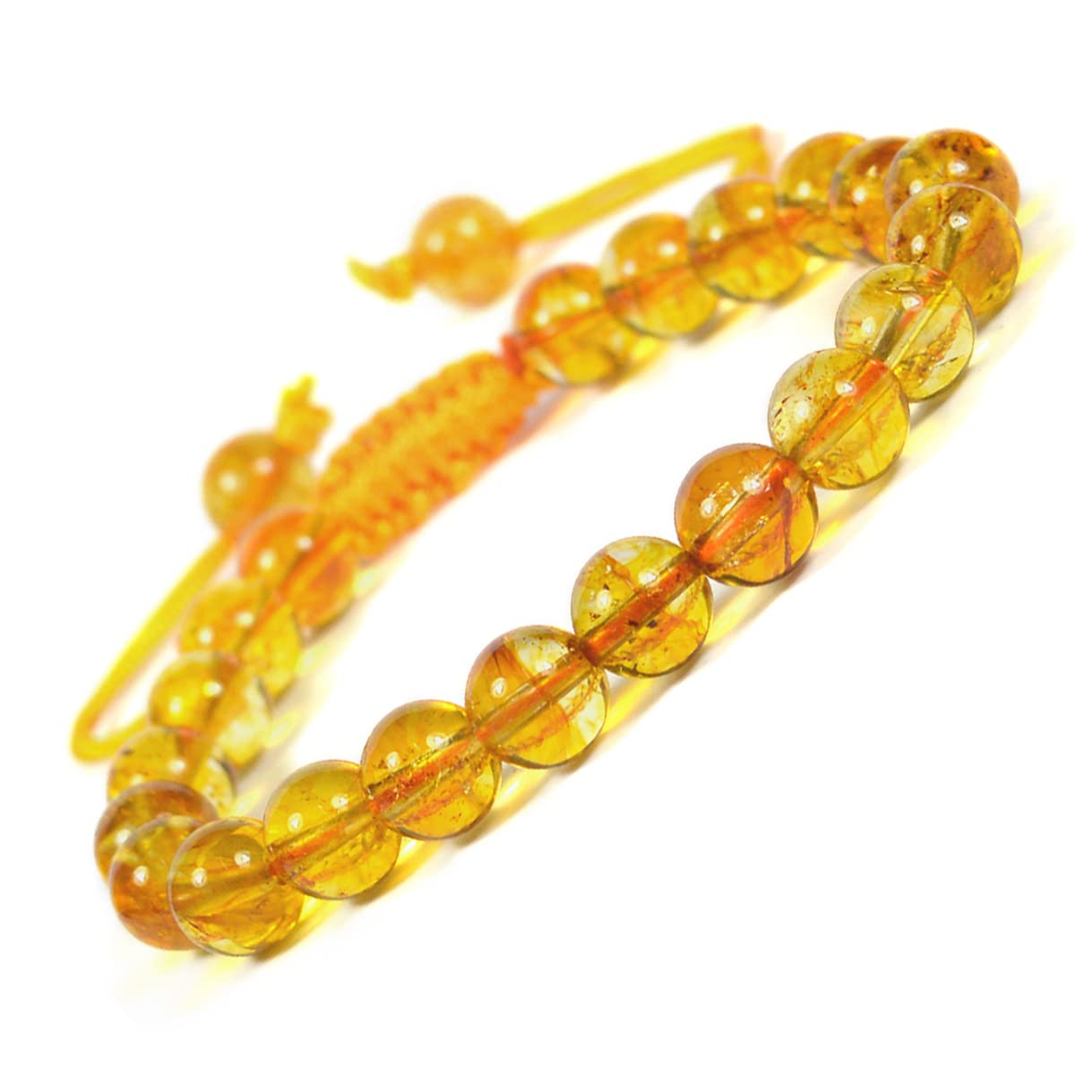 Crystu Citrine Bracelet, Macrame Bracelet, Nylon Cord Adjustable Wristband, Stone Bracelet for Women & Men (B0BFLNMNN3) Amazon Price History, Amazon Price Tracker
