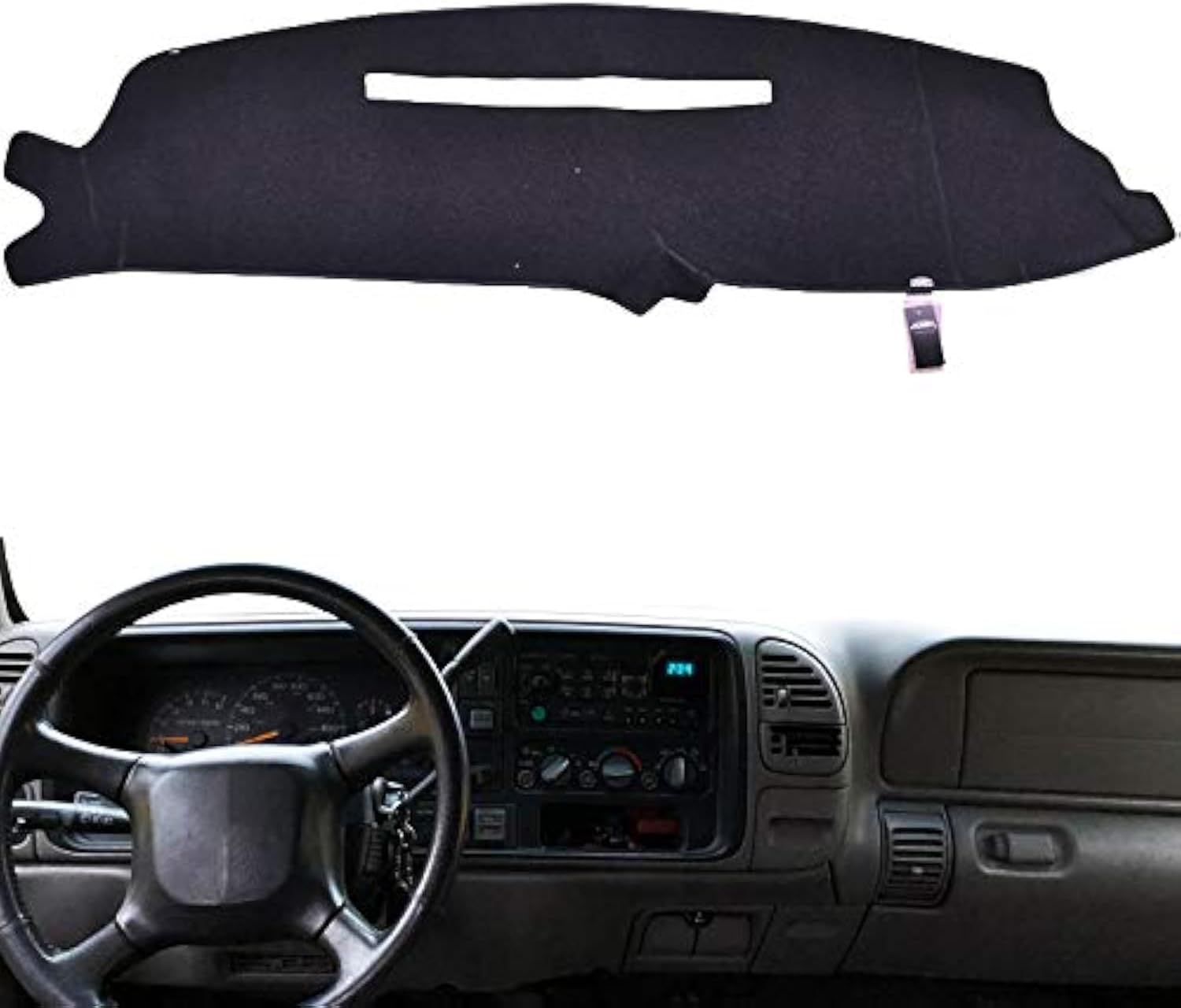 XUKEY Dash Cover Custom Fit for 1997-2000 Chevy Chevrolet/GMC C1500 C2500 C3500 K1500 K2500 K3500, 1997-1999 GMC Yukon/Chevy Tahoe Dashboard Cover Mat Pad
