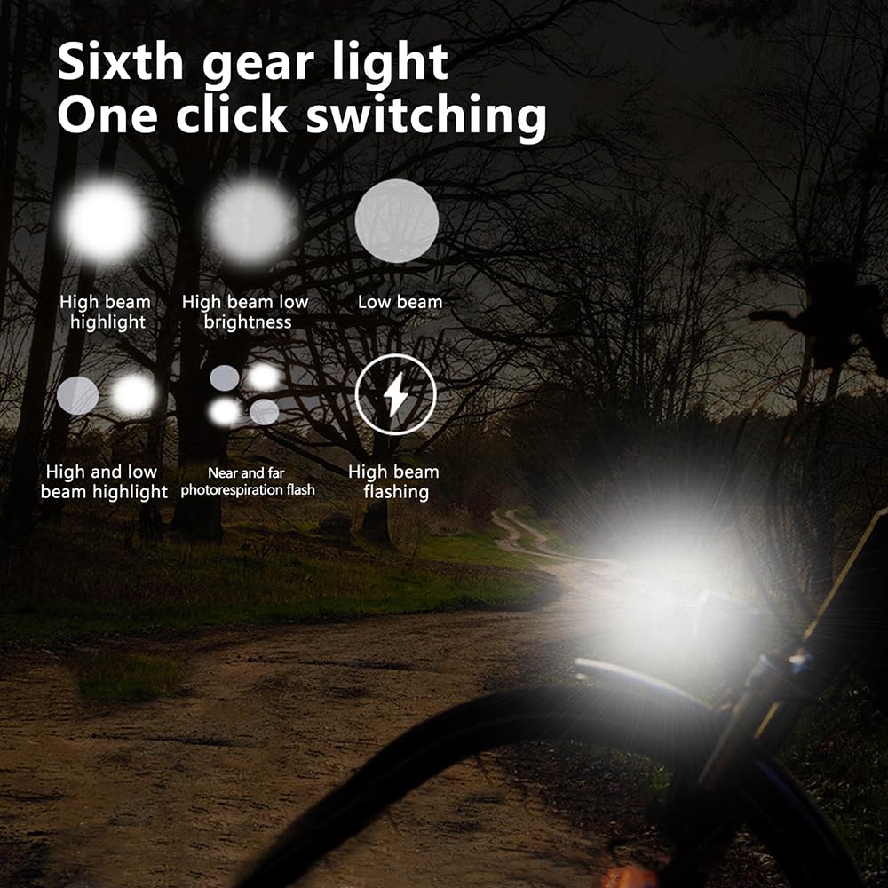 2Pcs Bike Safety Warning Light Bicycle Tail Light USB Ricaricabile in Lega di Alluminio LED Bike Light per MTB Night MTB Road Bike Cycling