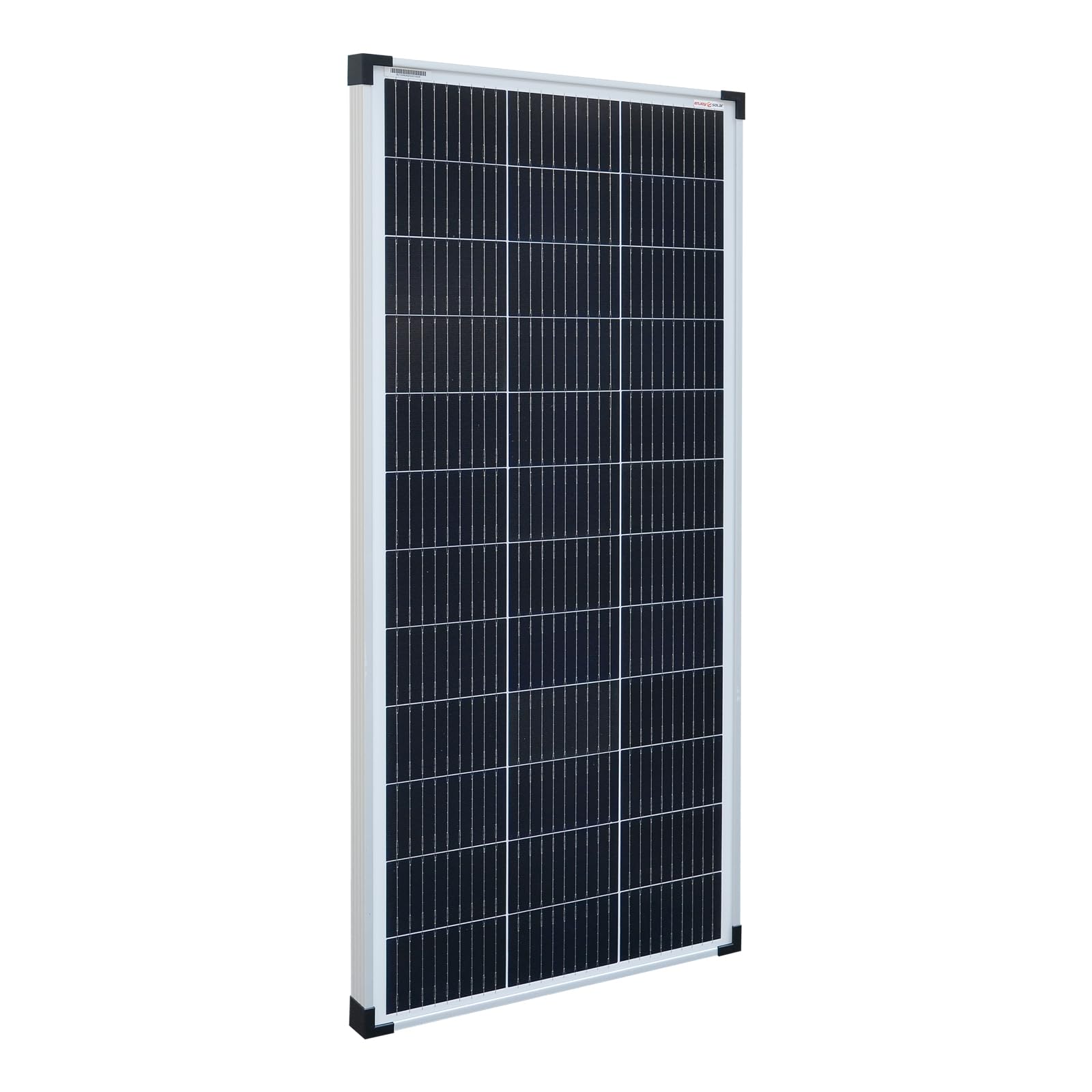 enjoy solar® Monokrystaliczny Panel słoneczny 100W 12V, PERC 9BB – idealny do kampera, instalacji balkonowej, altanki, łodzi