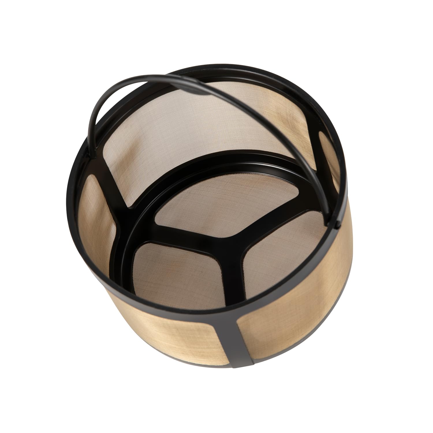 Reusable K Duo Coffee Filter for K-Duo Hot & Iced(Gen 2) K-Duo Essentials and K-Duo Brewers 8-12 Cup Coffee Makers Gold Mesh Coffee Filter Basket