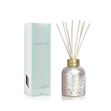 Reed Diffuser - Reed Diffuser Set Includes Scented Oil&comma; Sticks&comma; and Mercury Iridescent Glass Bottle - Home Decor Room Fresheners - Volcano &lpar;5&period;7 fl oz&rpar;