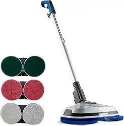 WAP Polidora e Limpadora BRILHA UP 3 Em 1, PADS Escovas para Polir, Limpar e Esfregar Diversos Pisos, 85W 127V