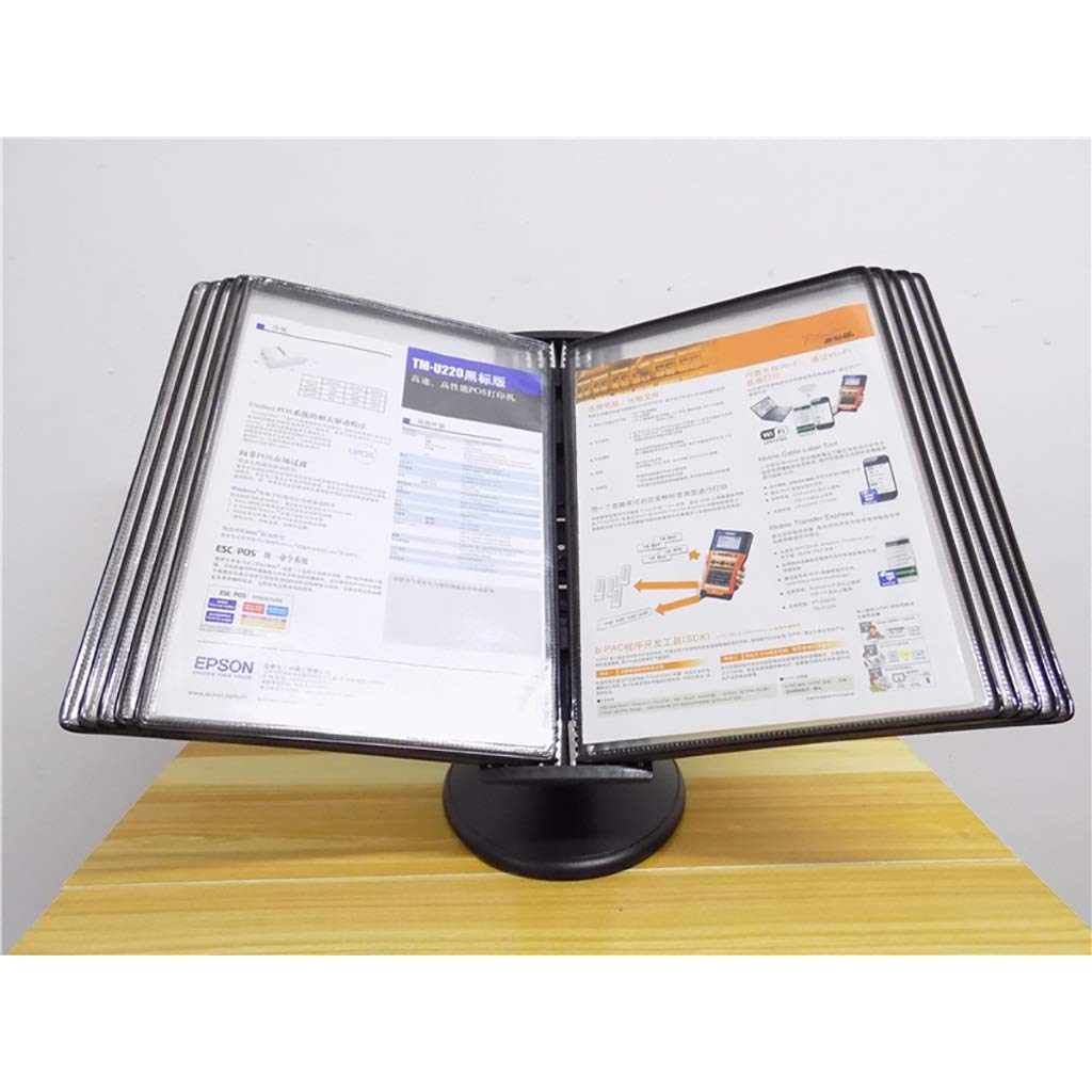 Bestand Kasten Document display map A4,muur gemonteerde losbladige transparante pagina display stand (PVC metaal), Voor Hotel School Office Financial Storage Folder 33 * 23 * 10CM Bestand Kasten Document display map A4,muur gemonteerde losbladige transparante pagina display stand (PVC metaal), Voor Hotel School Office Financial Storage Folder 33 * 23 * 10CM