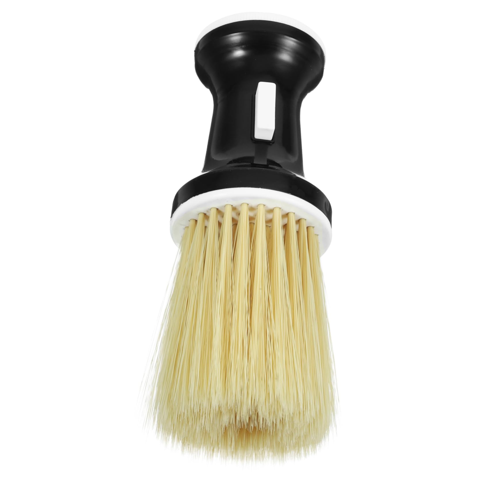 Vaguelly Hairdressing Neck Duster Brush with Handle Durable Barber Brush for Neck Cleaning Soft Bristles for Loose Hair Removal Portable Design for Professional Hair Cutting Use