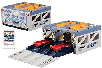 トミカ パトカーシェットベース トミカ 変形 パトカーシュートベース パトカートミカ9台 トミカ