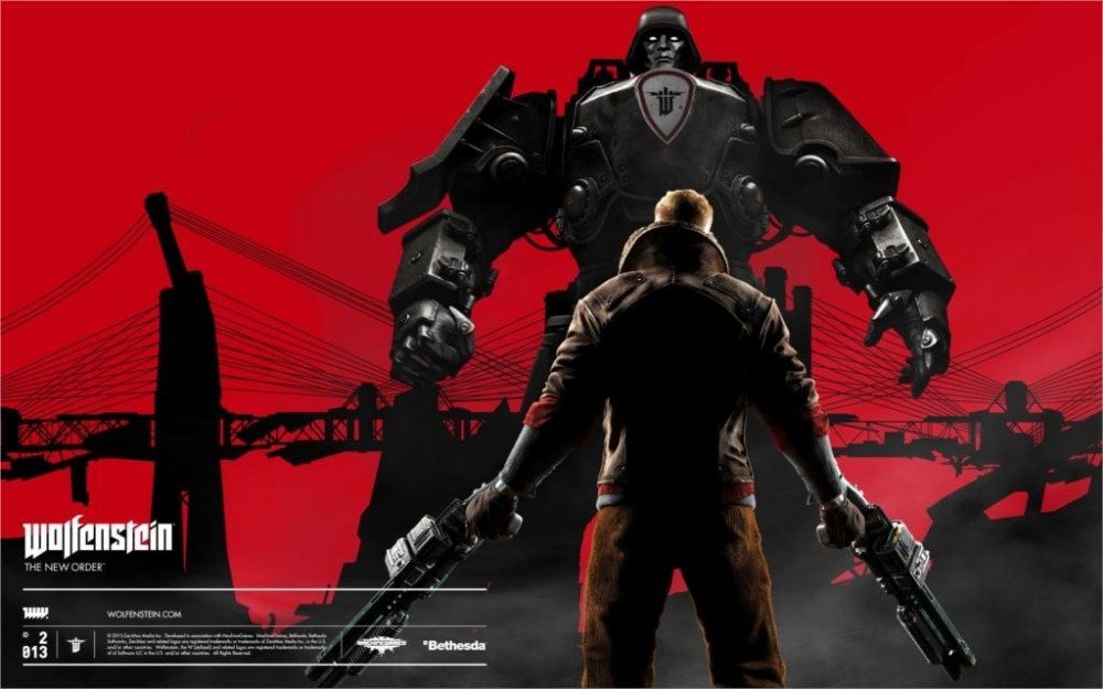 Wolfenstein: The New Order Canvas – Elevate Your Gaming Den