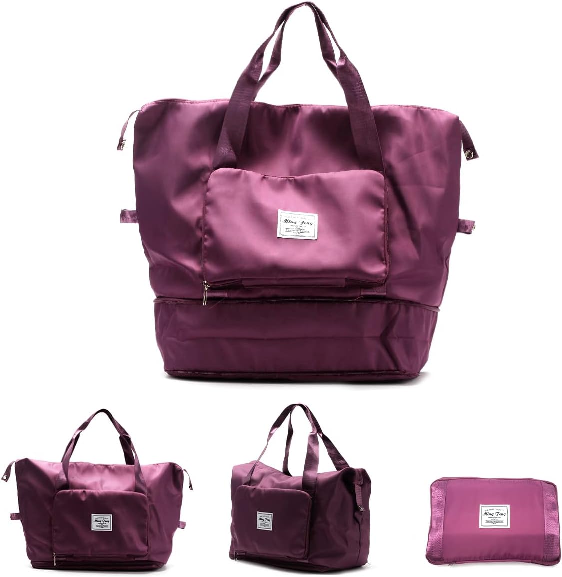 Large Capacity Folding Travel Bag, Portable Expandable