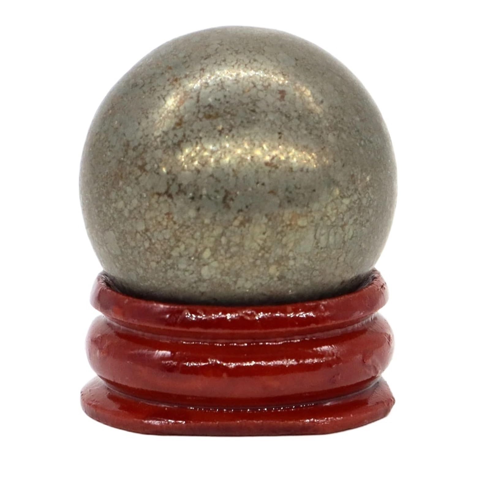 BAYNOPURIN Crystal Sphere 30mm Stone Sphere Quartz Globe Mineral Collection Household Decor