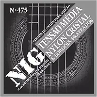 Jogo De Cordas Para Violão Nylon Nig Tensão Média N-475