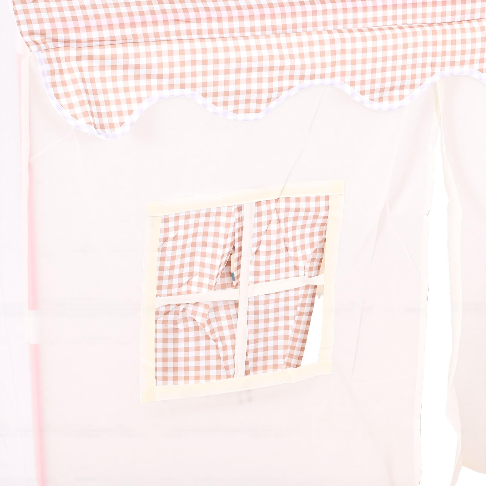 Kinderspielzelt, Polyester-Spielhaus für Drinnen und Draußen mit Sternenlichtern, 120 X 105 X 128 cm, Tragbares, Faltbares Design, Netzfenster-Rolltür für, Hinterhof, Strand, Camping
