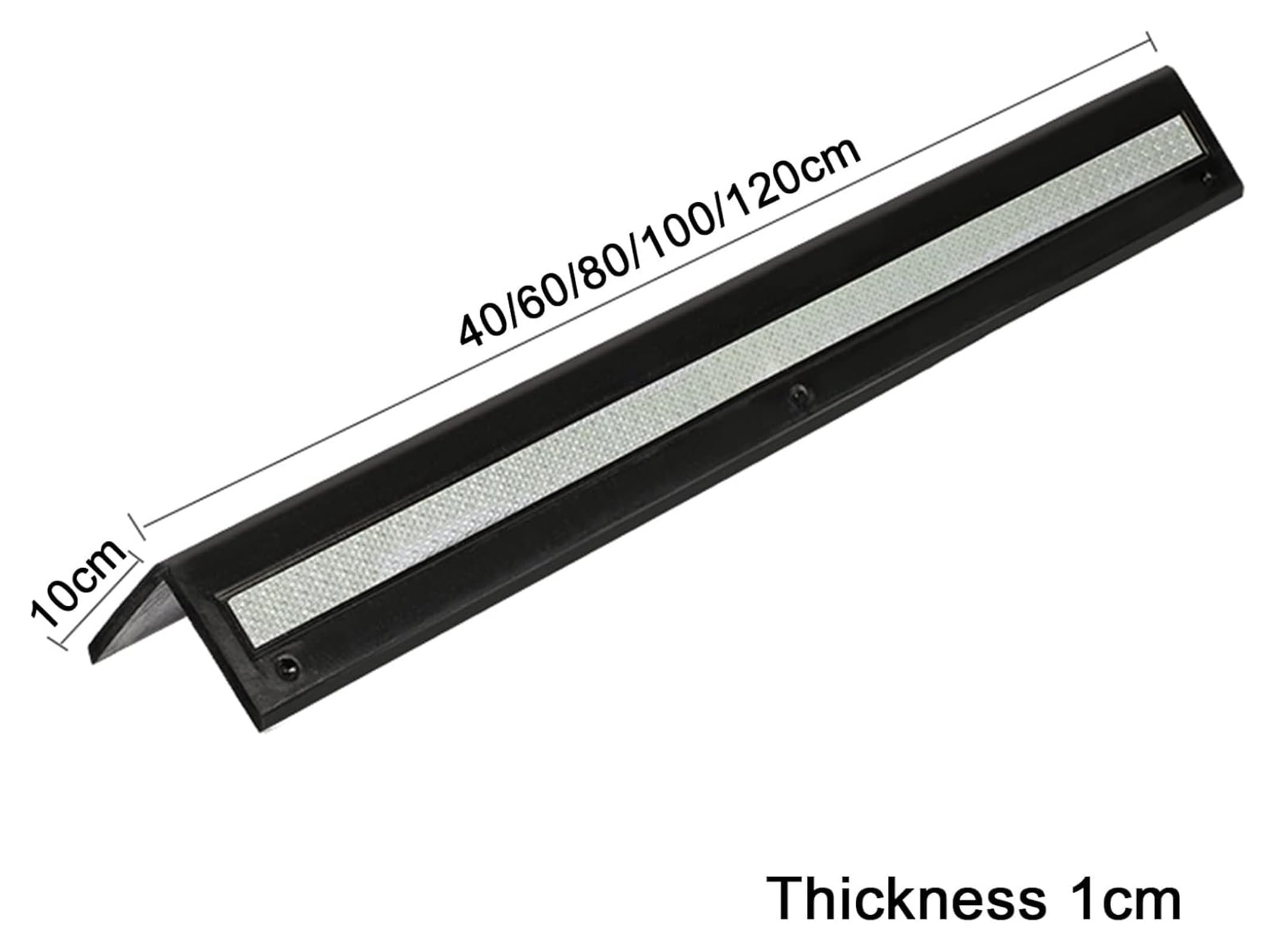 Protector De Esquina De Pared De Goma, Protector De Pared De Garaje, Columna De Goma En Forma De L para Garajes Y Aparcamientos, Protector De Esquina De Pared R(2 Piezas - 40 Cm)