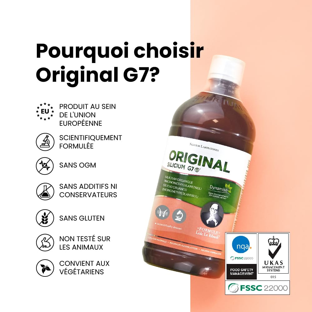 Silicium G7 Lotto: G7 Originale + Gel di Silicio 150 ml - Integratore liquido per il benessere delle articolazioni e gel topico per il supporto muscolare