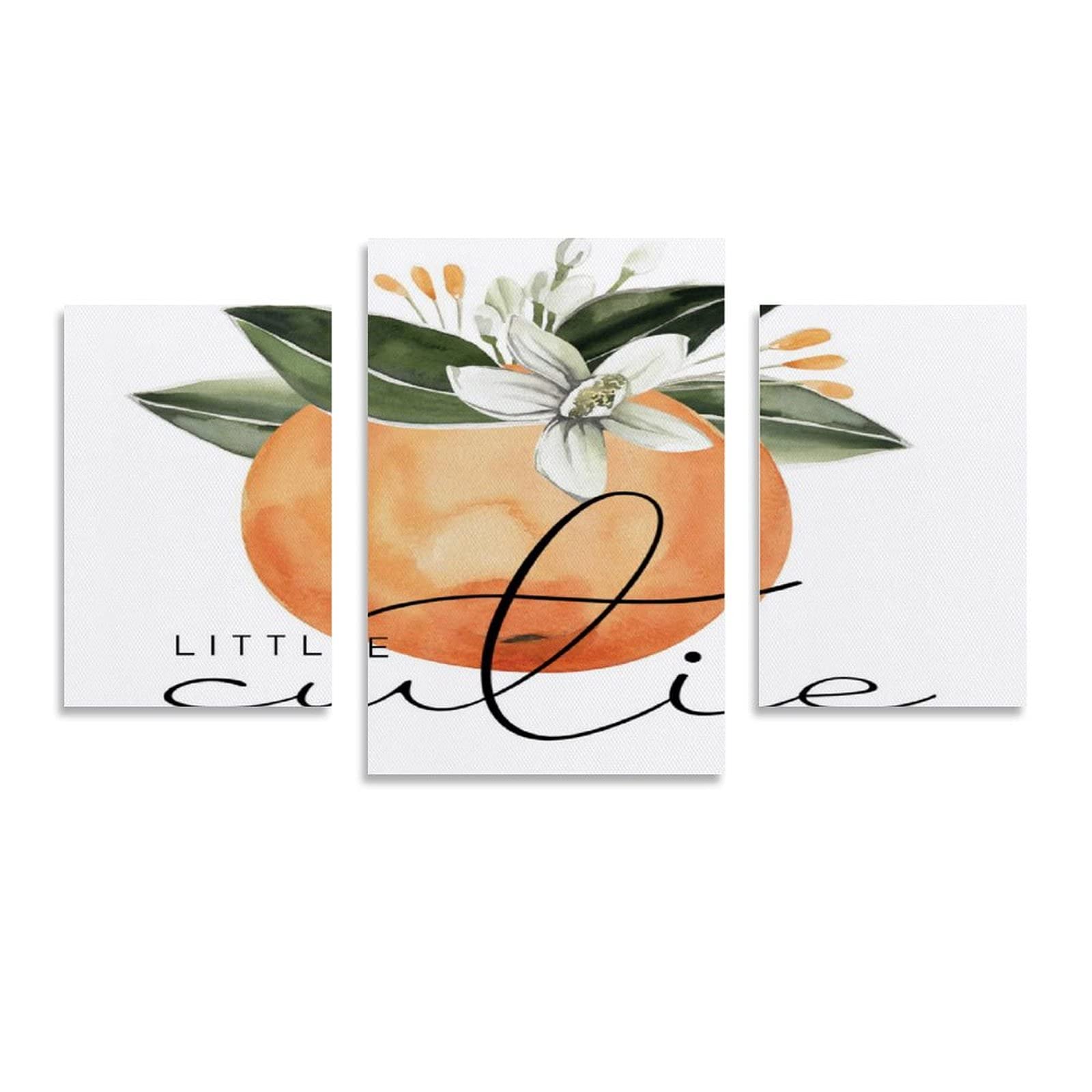 Amazon.co.jp: アートパネル モダン シンプルさ 絵画 かわいい柑橘